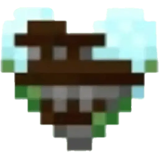 Minecraft heart ❤🟥 6