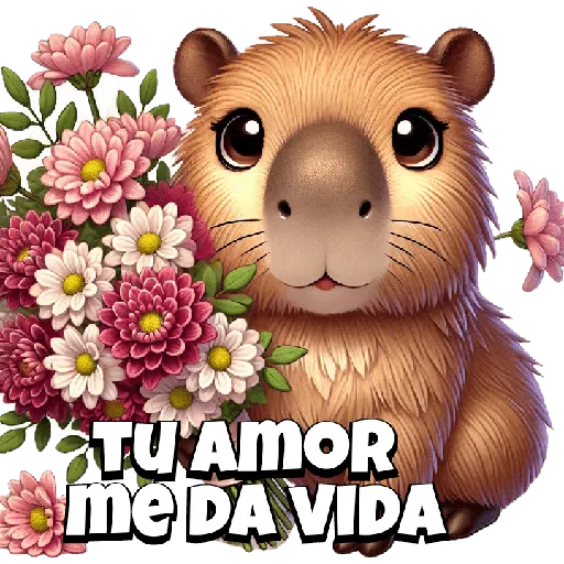 Copybara con ramos buchones💐 1