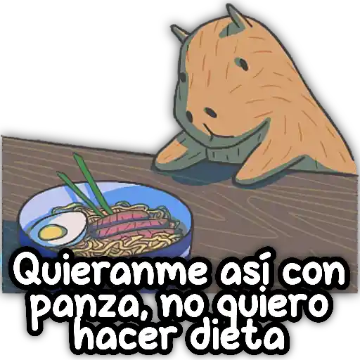 CAPIBARA Frases 20