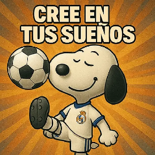 Real Madrid Snoopy⚽ 4