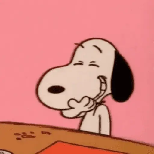 Stickers Snoopy sin contexto🐶