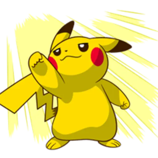 Pikachu's Lively Voiced Stickers ♪ 12