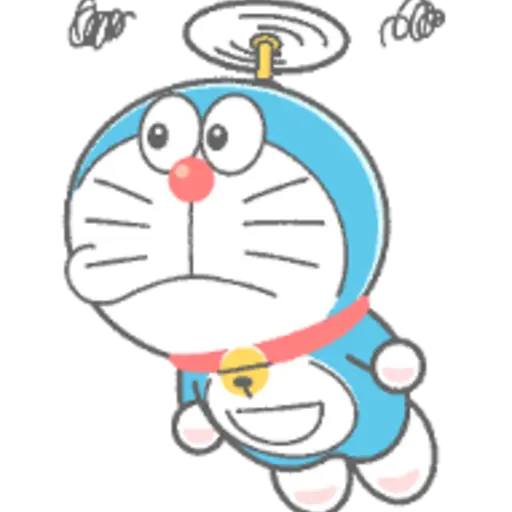 Doraemon's Animated Crayon Stickers 17