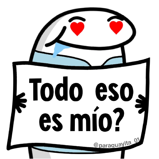 Todo eso es mío? @paraquayita 01