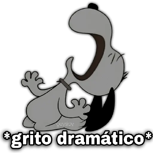 ♥️ Snoopy enojado 4😡 17