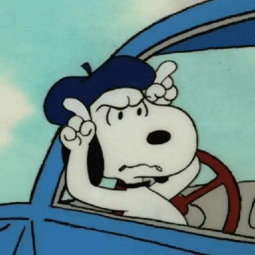 😠🫐 SNOOPY Enojado 🫐😠 9