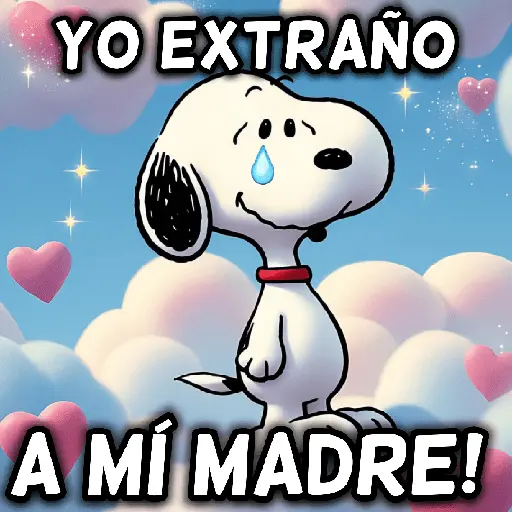 Snoopy día de la madre 8