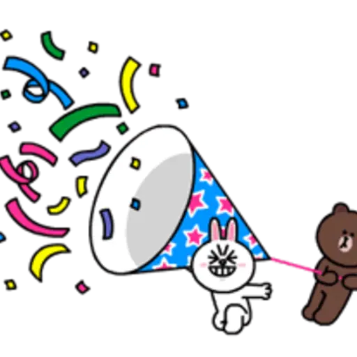Brown and Cony Fun Size Pack 4