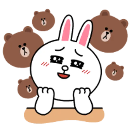 Brown & Cony's Heart-Throbbing Love 7