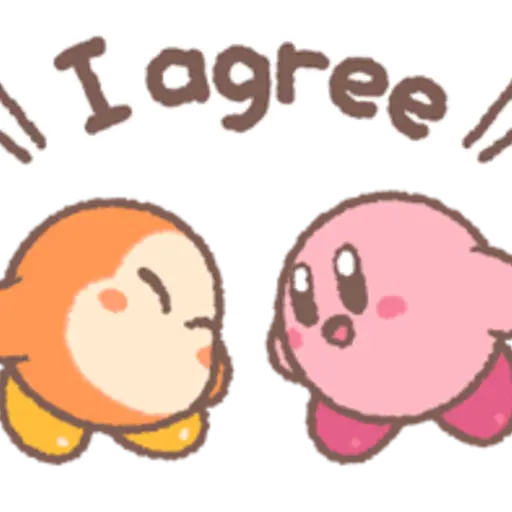 Kirby's Puffball Sticker Set 13