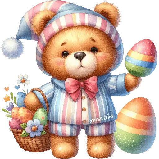 🥚FELIZ PASCUA🐰 🧸🌷🐰 6