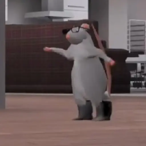 rata bailando Ratón Milton 🐀 4