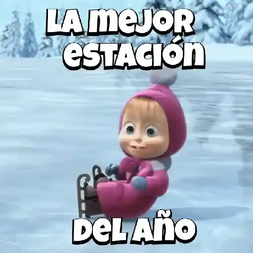 Frío con Masha ❄️ 11
