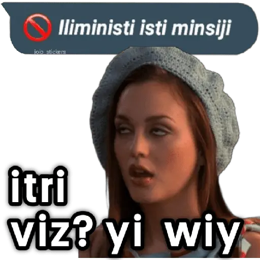 🚫 iliministi isti minsiji 😭 1