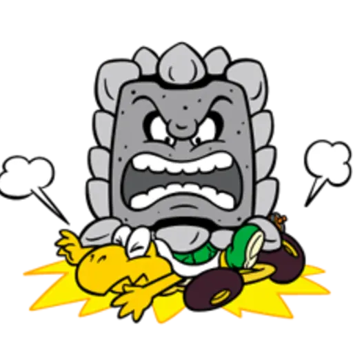 Mario Kart Stickers 16