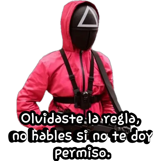 Olvidaste la regla, no hables si no te doy Permiso.