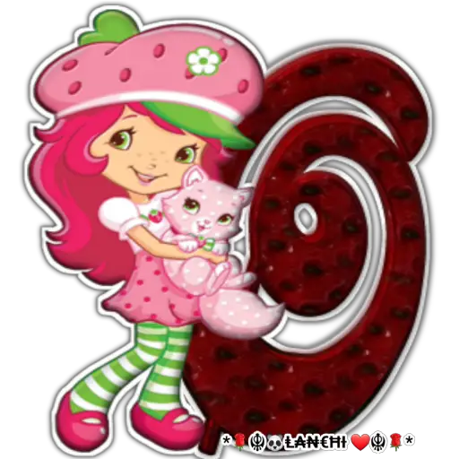 Abecedario Chica 🍓 17