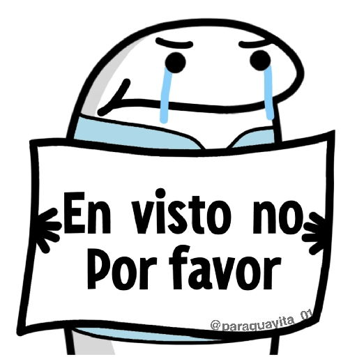 En visto no Por favor @paraguayita 01