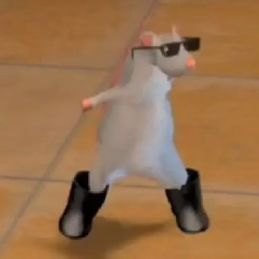 rata bailando Ratón Milton 🐀 15