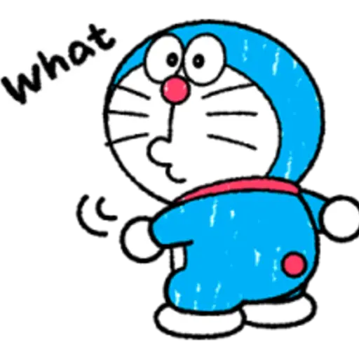 Doraemon's Crayon Stickers 25