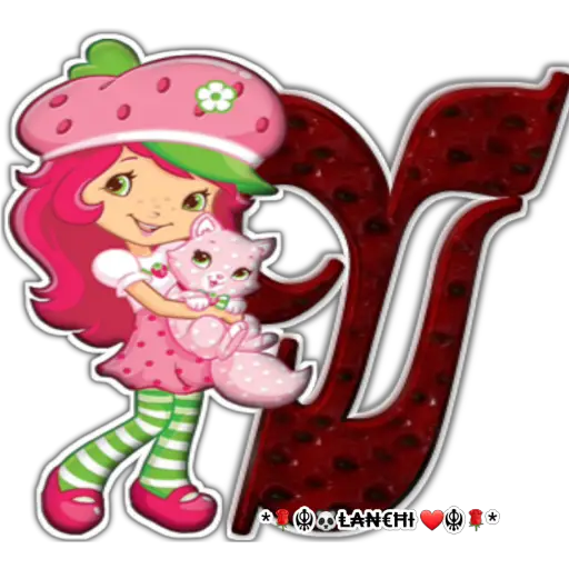 Abecedario Chica 🍓 10