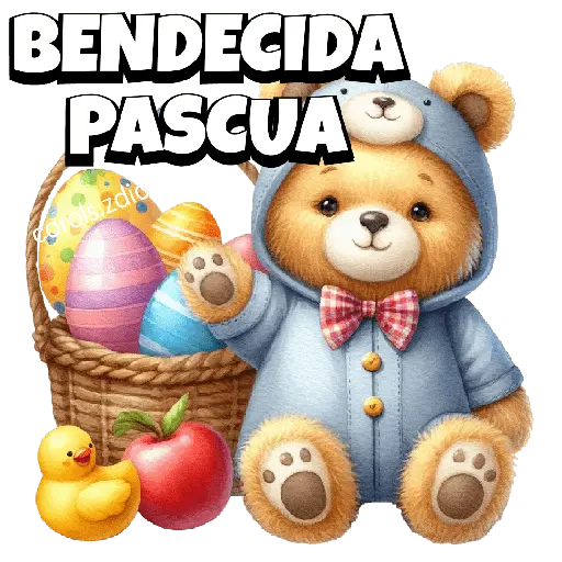 🥚FELIZ PASCUA🐰 🧸🌷🐰 3