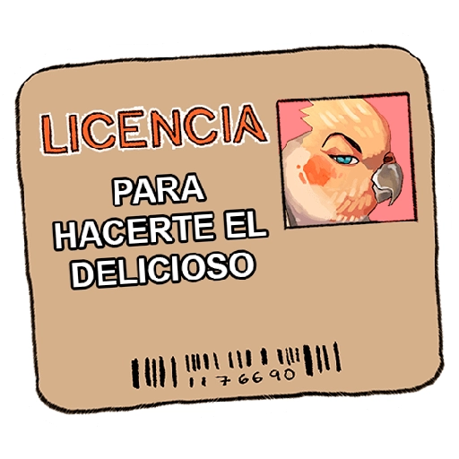 LICENCIA PARA HACERTE EL DELICIOSO 117 76690