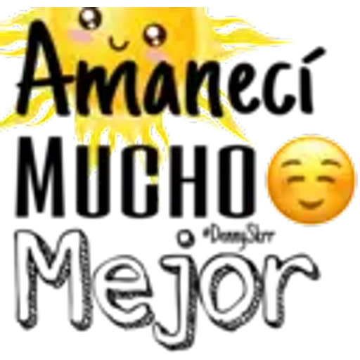 Amanecí MUCHO Mejor