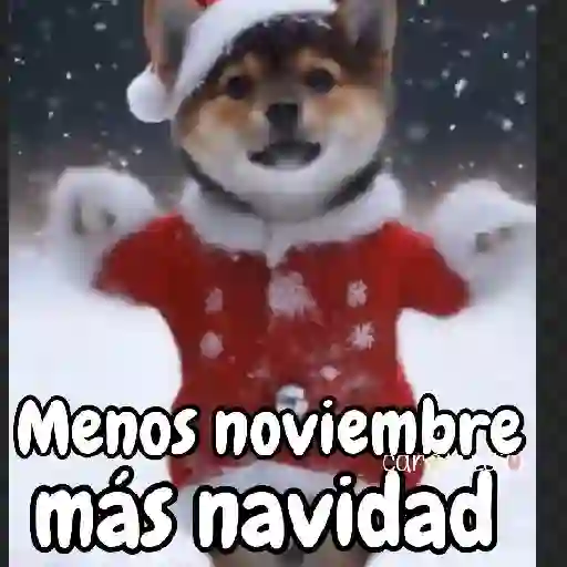 Menos noviembre car más navidad
