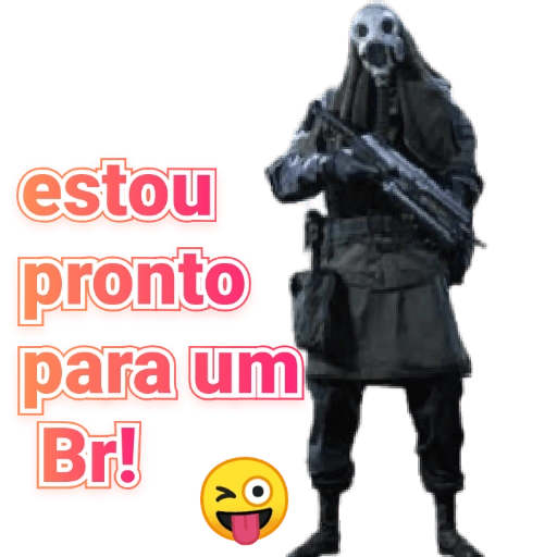 estou pronto para um Br!