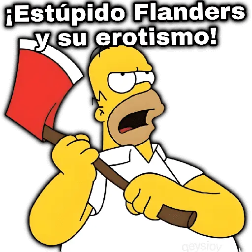 ¡Estúpido Flanders y su erotismo! geysiov