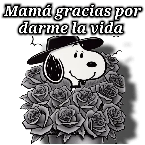 Snoopy día de la madre 15