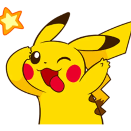 Pikachu's Lively Voiced Stickers ♪ 4