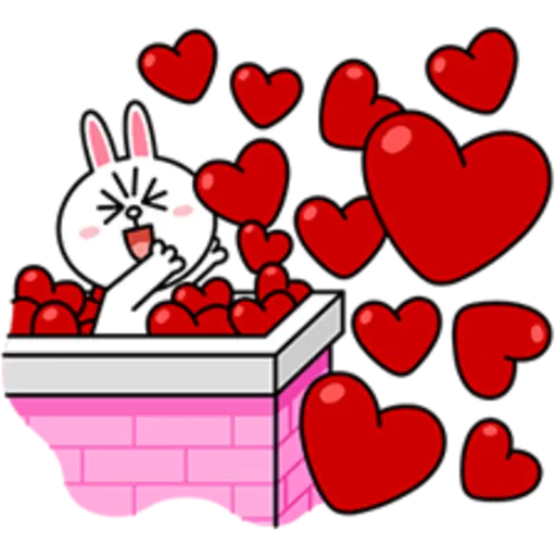 Brown & Cony's Big Love Stickers 3