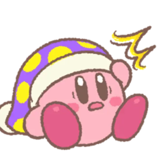 Kirby's Puffball Sticker Set 5