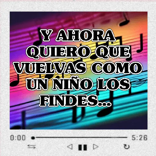 Letra de Canciones 6