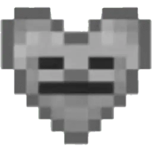 Minecraft heart ❤🟥 24