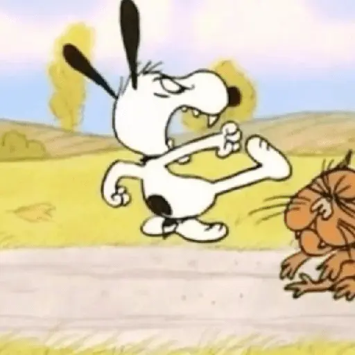 😠🫐 SNOOPY Enojado 🫐😠 2