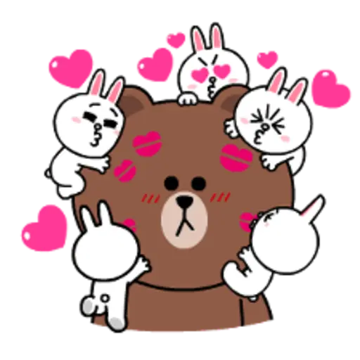 Brown & Cony's Heart-Throbbing Love 10