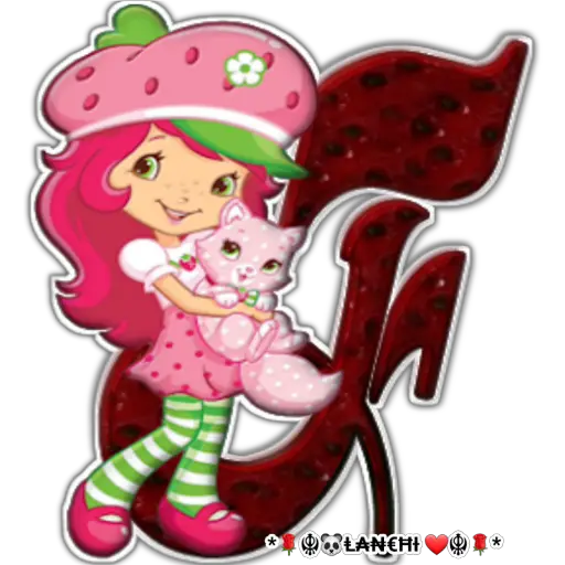 Abecedario Chica 🍓 6