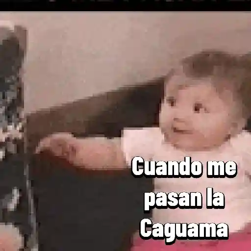 Cuando me pasan la Caguama